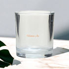 Customized Clear Glass Tealight Candle Holders 100ML Volume LFGB