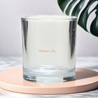 Customized Clear Glass Tealight Candle Holders 100ML Volume LFGB