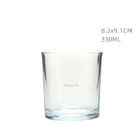 Party Large Glass Votive Candle Holders 330ML Cystal Clear Color