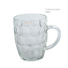Customized Personalized Glass Beer Mug Transparent 20 Ounces