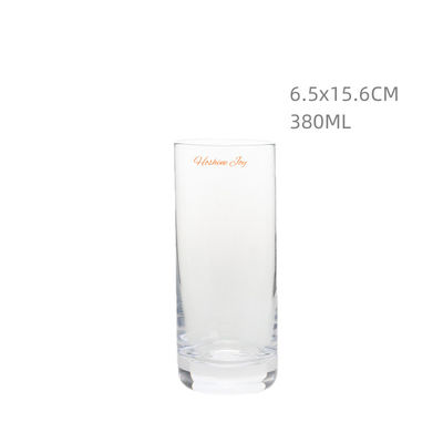 Reusable Highball Glass Drinking Cups Crystal Clear For Mixed Drink Cocktail