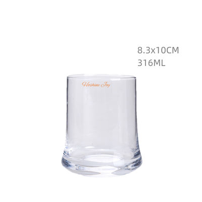 Rocks Custom Old Fashioned Whiskey Glasses 11OZ 8.3cm Bottom Diameter