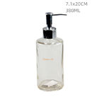 12 Ounces Glass Bottle Foaming Soap Dispenser Reusable Closure Type