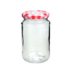 Regular Glass Mason Jar Dishwasher Safe 12OZ Embossed Logo Design