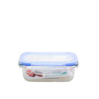 Reusable 400ML Glass Food Prep Containers With Snap On Lids Type