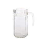 OEM Clear Glass Water Jug Transparent Kitchen Glass Drink Pitcher