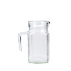 Beverage Glass Carafe Pitcher Lead Free Water Jug And Glasses 630ML