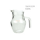 Household Glass Water Pitcher Jar 550ML Sleek And Elegant Design
