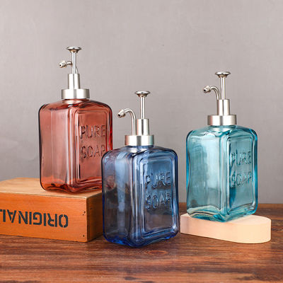 Sturdy Glass Soap Dispenser Bottles for Long Lasting Performance
