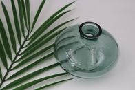 H6cm Modern Transparent Glass Vase Decor for Holding Flowers Home Office Kitchen Decoration