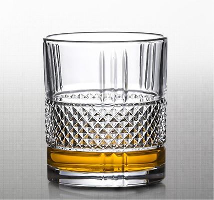 315ml Clear Whisky Glass Tumbler Water Cups Daily Use for Cocktails Beverage