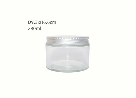 280ml Produced Black UV Glass Jars With LFGB And FDA Certifications