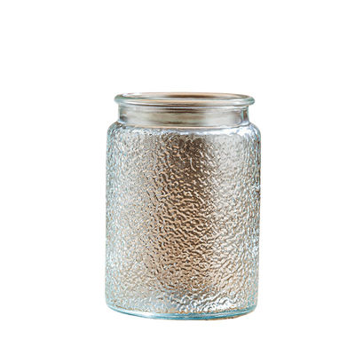 700ml Glass Logo Printed Empty Jars for Storage and Organization Transparent Packaging Solution
