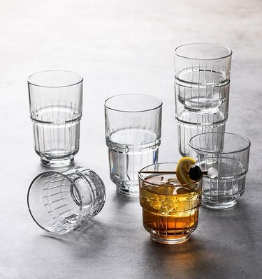 300ml Clear Glass Tall Footed Pilsner Glass for B2B Glassware Buyers