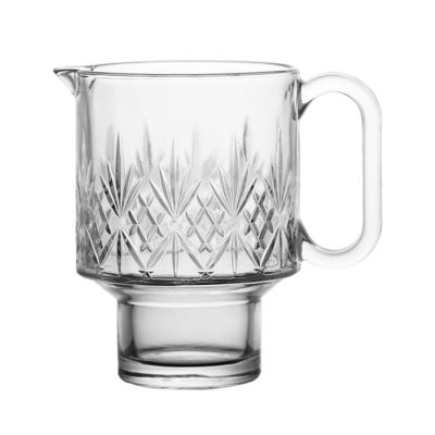 600 ML Crystal Clear Tall Footed Pilsner Glass Old Fashioned Bourbon Glass for Everyday Hydration