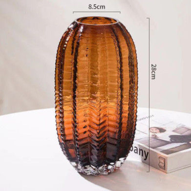 Modern And Sophisticated Crystal Glass Vase For Holding Flowers Home Decor