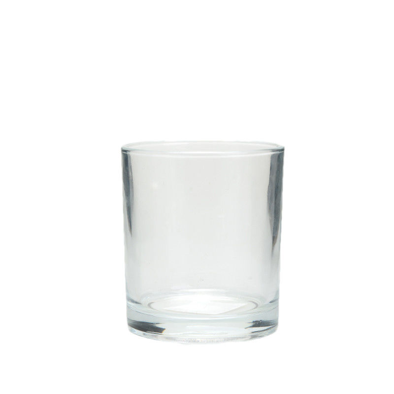 16OZ Cystal Clear Glass Candle Holders Aromatherapy Votive Candle Jar