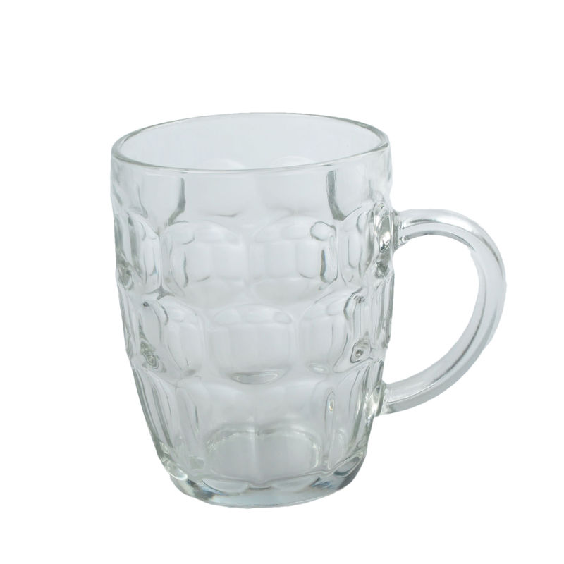 Customized Personalized Glass Beer Mug Transparent 20 Ounces
