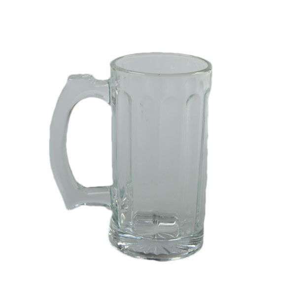 Traditional Glass Beer Mug 330ML Cool Beer Glasses Cylindrical