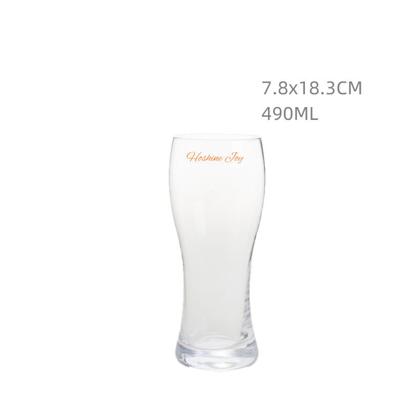 Bar Mouth Blown Drinking Glasses Cups Logo Embossed Drinking Glasses