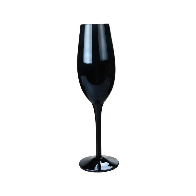 OEM Honeycomb Wine Glass Handmade Wine Decanter 280ML Black Colored
