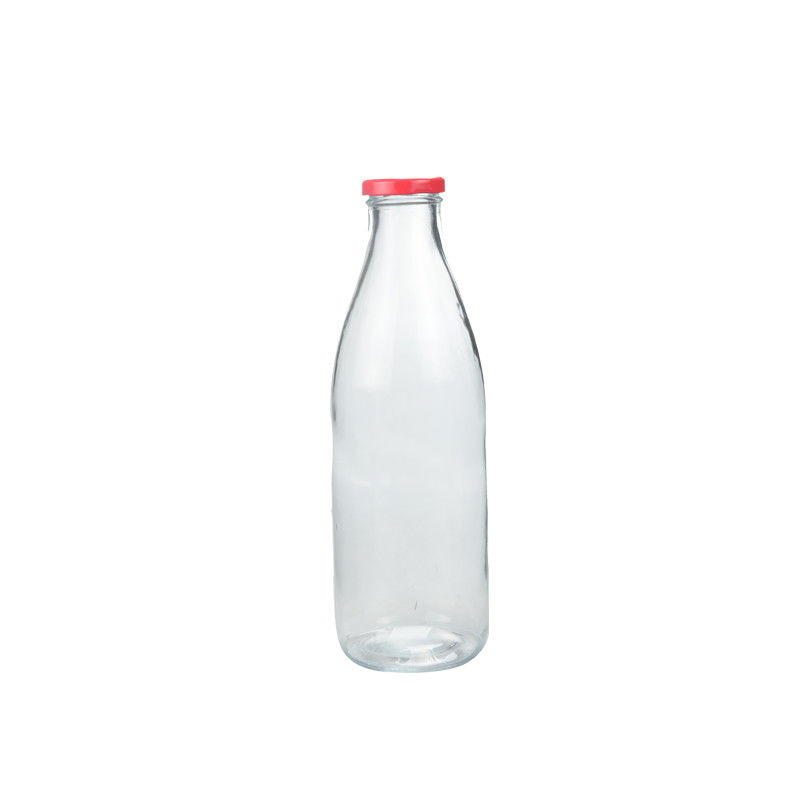 1000ML Mini Glass Milk Bottles Reusable Flip Top Glass Bottles