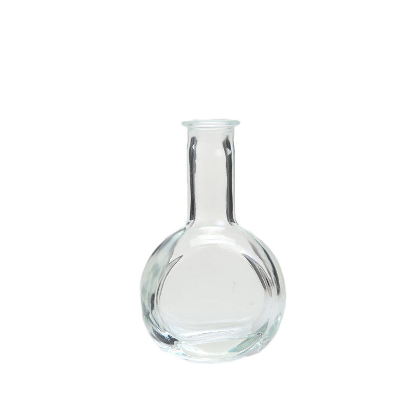 Clear Glass Diffuser Bottles 60ML Decorative Glass Reed Diffuser FDA