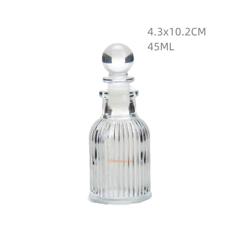 Clear Glass Diffuser Bottles Recyclable 45ML Mini Glass Perfume Bottles