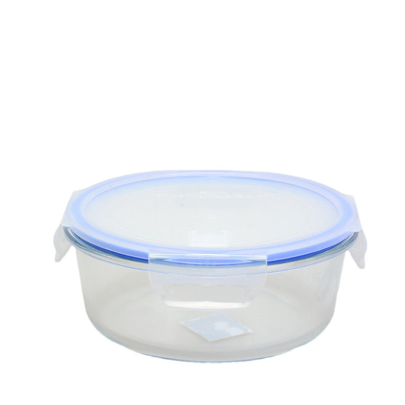 1200ML Airtight Glass Food Storage Containers Leakproof Locking Lids