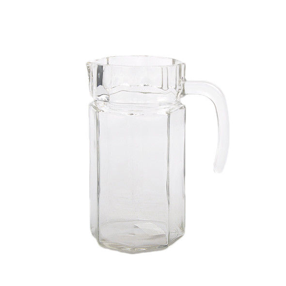 OEM Clear Glass Water Jug Transparent Kitchen Glass Drink Pitcher