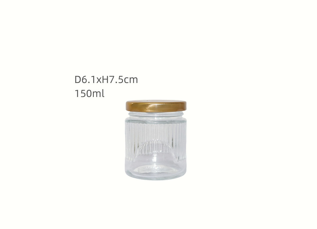 150ml Glass Label We Can Help You Free Design Clear Glass Jars
