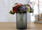 Gray Decorative Glass Vases Clear European Style Diversified Size
