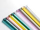 Colored Straight Glass Drinking Straws , High Borosilicate Glass Straws