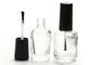 Small Cute Clear Cosmetic Bottles Clear Color Plastic Screw Cap