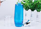 Blue High Grade Glass Toiletry Bottles 30g 50g 40ml 100ml 120ml