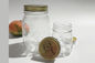 Transparent Round Large Sealable Glass Jars 170ml 300ml 500ml 1000ml