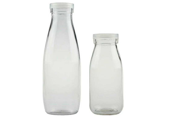 Clear Glass Beverage Bottles 200ml 250ml 500ml 1000ml OEM Service