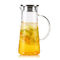 High Borosilicate Clear Glass Water Pitcher / Glass Water Filter Pitcher