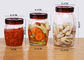 Wide Mouth Mason Jar Glasses / Round Shape Glass Honey Jars 1.2L Capacity