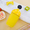 300ml Cute Glass Water Bottle With Silicone Protective Sleeve For Children Drinking