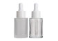 Frosted Clear Amber Serum Glass Essential Oil Bottles 30ml Dropper Bottle