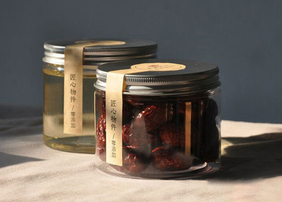 380ml Ghee Jam Chilli Paste Bottle Glass Square Honey Jar With Aluminium Lid