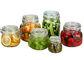 Round Sealable Shape Glass Jars Empty Transparent Glass Jar With Lid