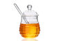 Clear Honey Packaging Containers With Stir Bar Household Honey Bottle