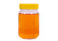 Round Clear Honey Jars Hexagon Glass Jar With Black Lids 500ml 1000ml
