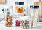 Moisture Resistance Sealable Glass Jars Daily Snack Storage Consolidation Storage Jar