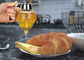 High Borosilicate Sealable Glass Jars Honey Cruet Jam Ketchup Bottle 200ml Capacity
