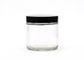 Eco Friendly Cosmetic Glass Bottles Glass Cosmetic Jars 4oz Smooth Mouth