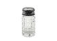 Unique Embossed Round Empty Glass Jars High White Glass 50ml Capacity For Pepper