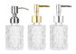 Bathroom Liquid Soap Bottle Lead Free Lotion Pump Bottle Custom Capacity